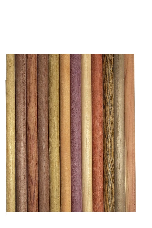 thumbnail image 2 of 12 Pack 5/16" Ipe Friction Turkey Call Striker Dowels – Build Your Own – Cross Road Game Calls 2 of 6
